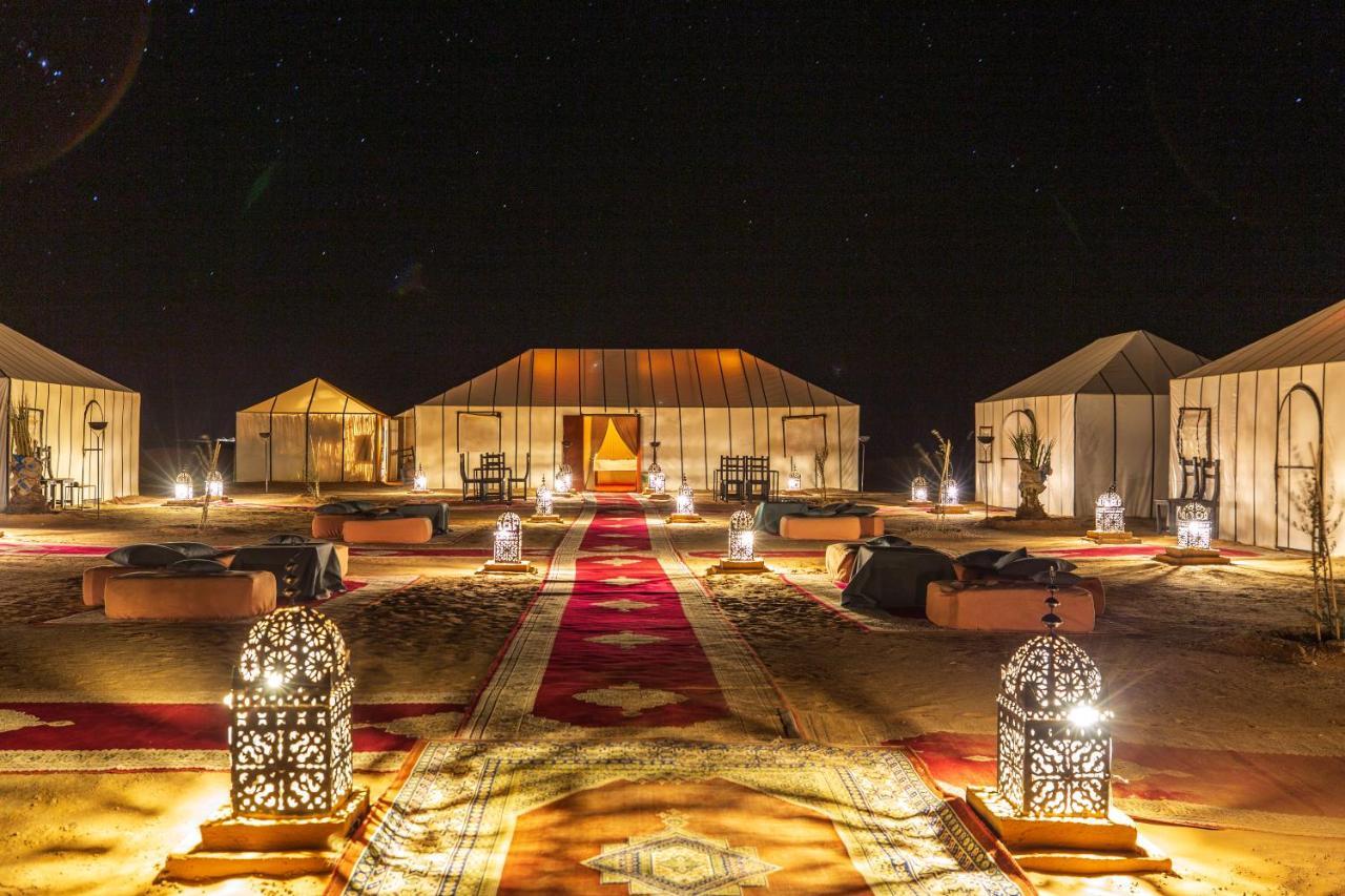 Hotel Sirocco Luxury Camp à Merzouga Extérieur photo