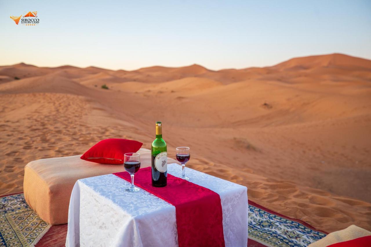 Hotel Sirocco Luxury Camp à Merzouga Extérieur photo