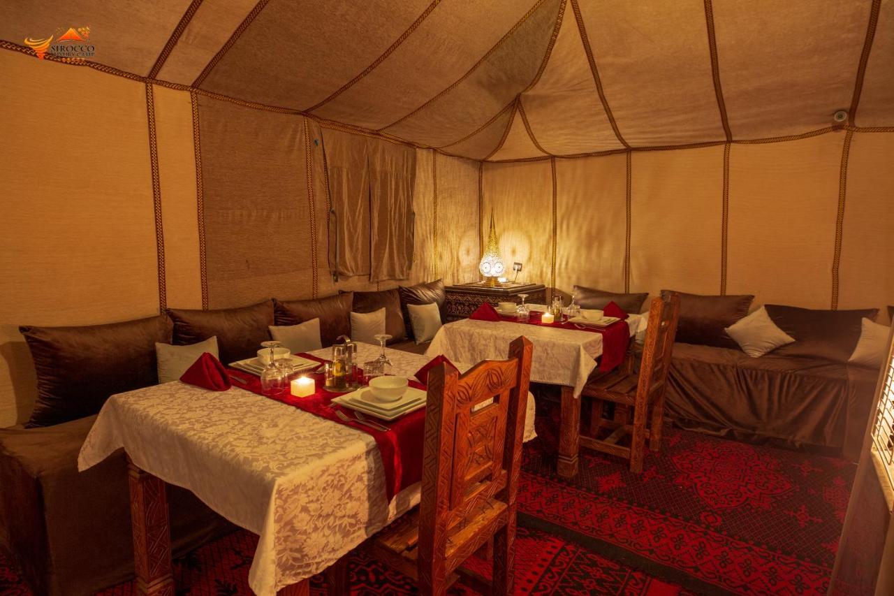 Hotel Sirocco Luxury Camp à Merzouga Extérieur photo