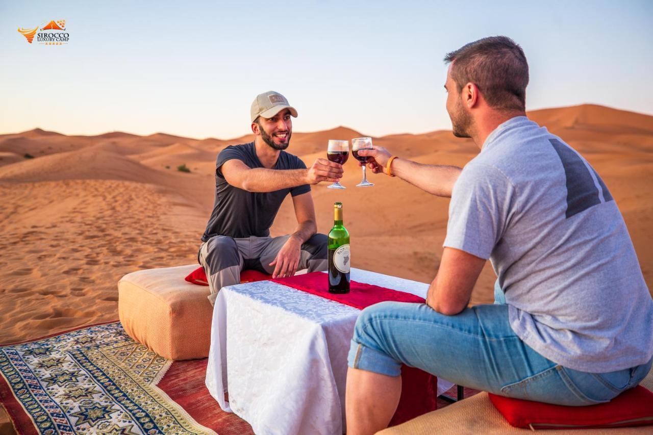 Hotel Sirocco Luxury Camp à Merzouga Extérieur photo
