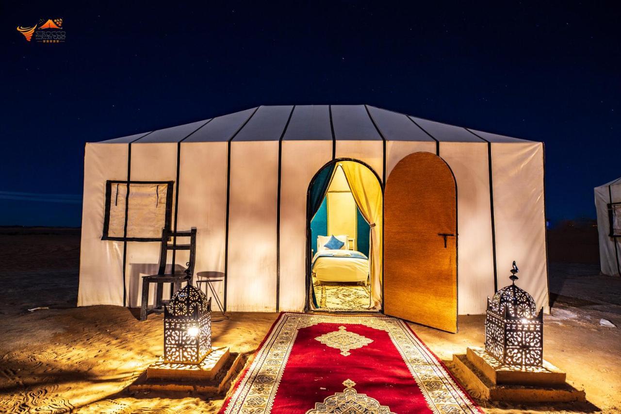 Hotel Sirocco Luxury Camp à Merzouga Extérieur photo