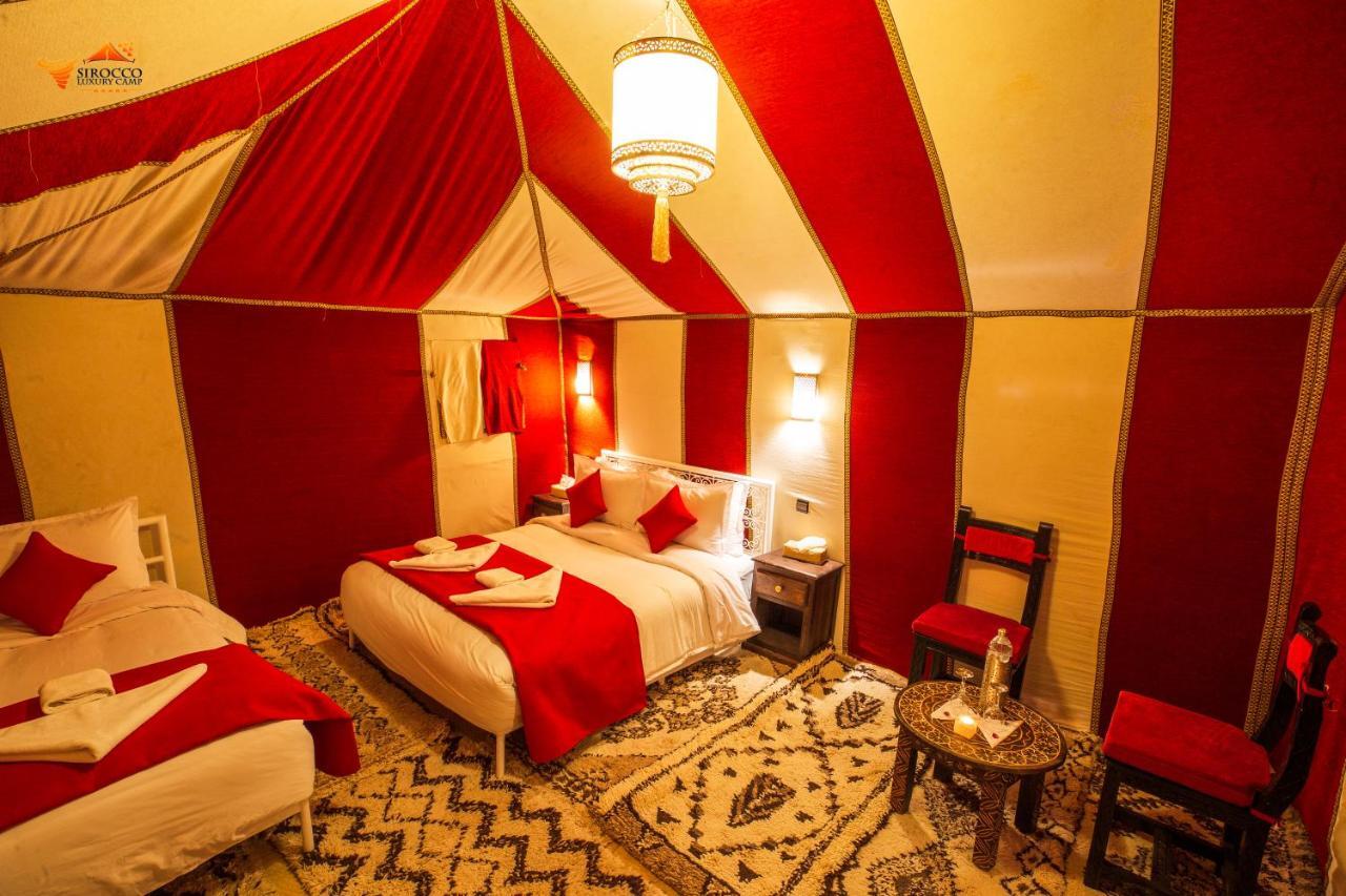 Hotel Sirocco Luxury Camp à Merzouga Extérieur photo